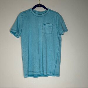 Abercrombie Kids Boy’s Teal Pocket T-Shirt‎ Size 15/16